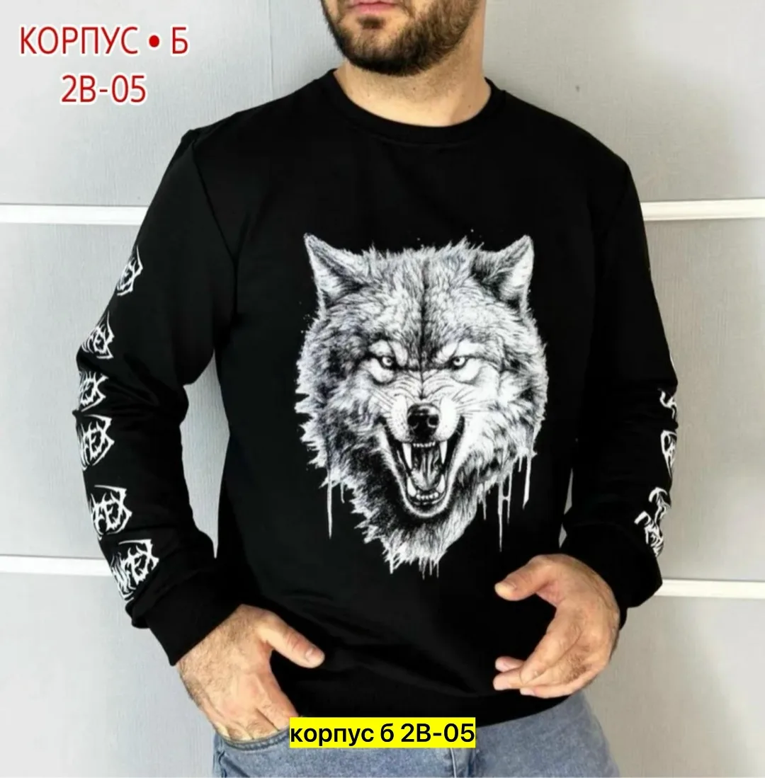 Мужская кофта из двухнитки — фото 7