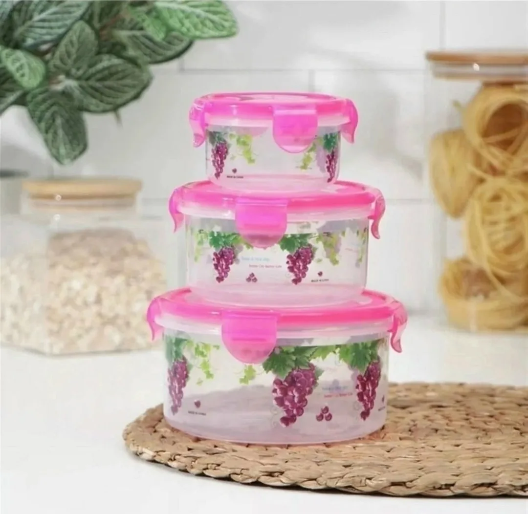 Набор контейнеров пластиковых Белый — фото 4