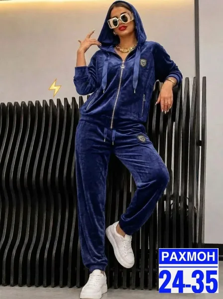 Повтор стильный и уютный костюм двойка — фото 2