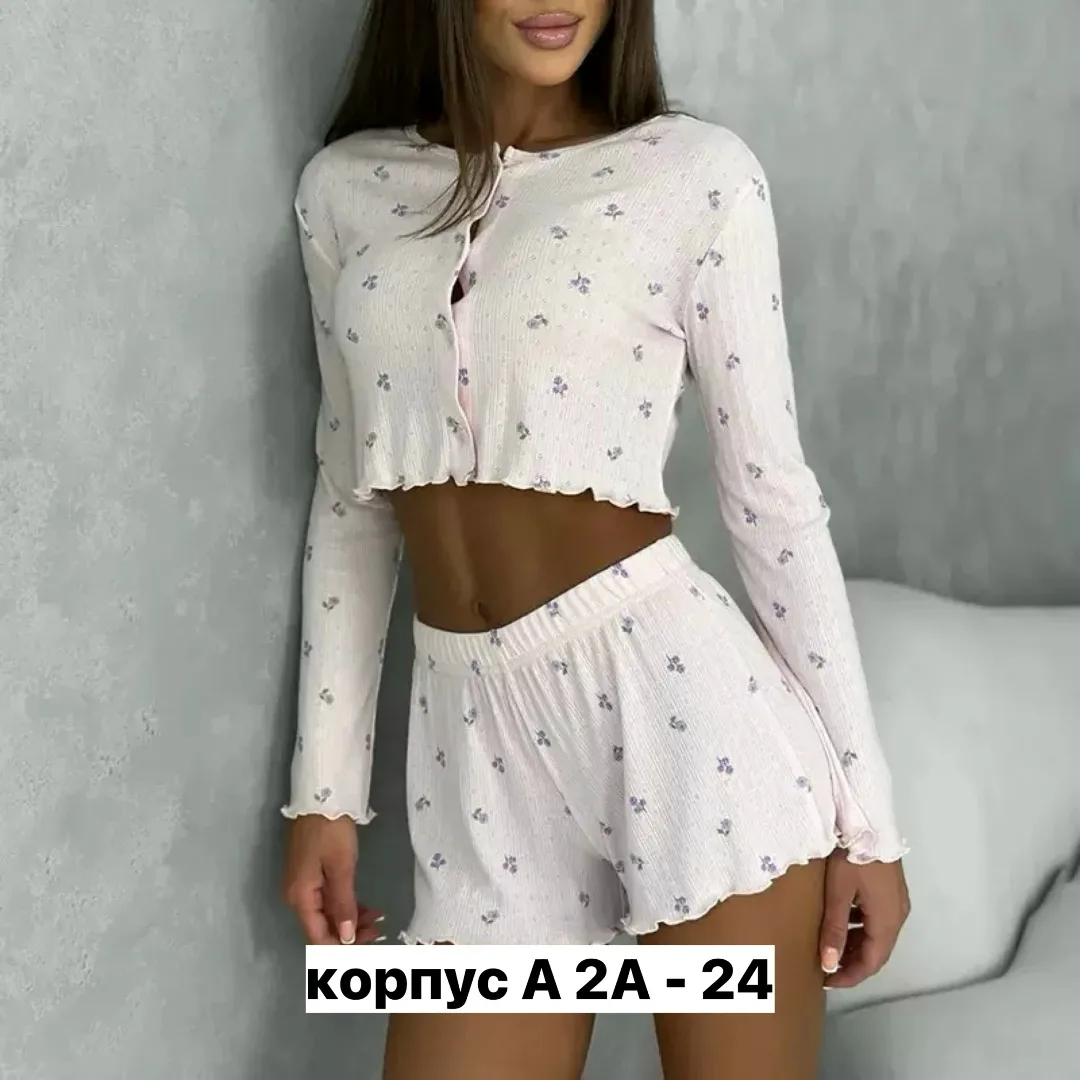 Пижама комбинезон из рибаны Рибана — фото 2