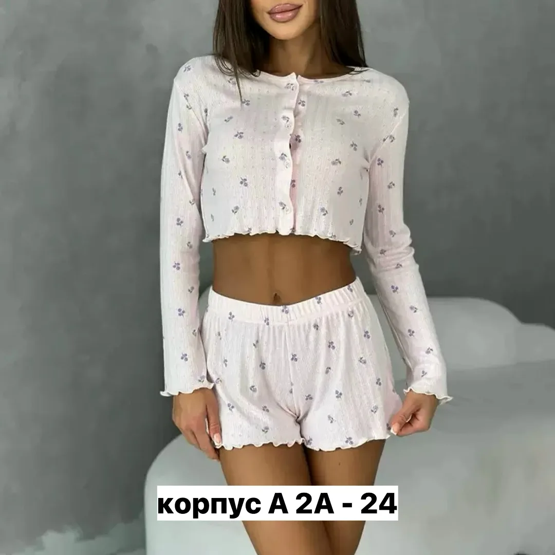 Пижама комбинезон из рибаны Рибана — фото 3