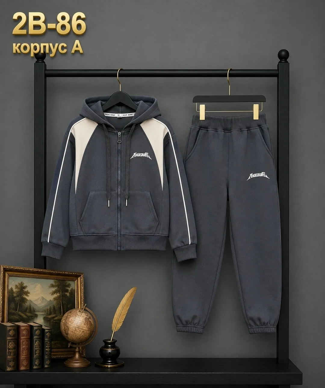 Костюм из ткани супер — фото 1