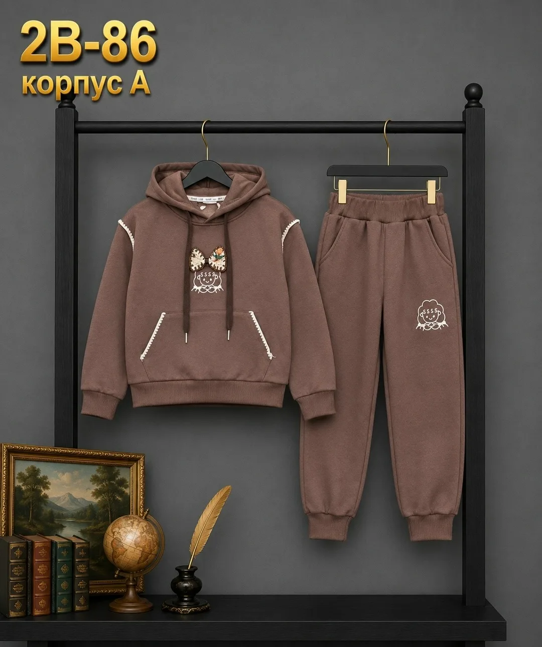 Костюм из ткани супер — фото 4