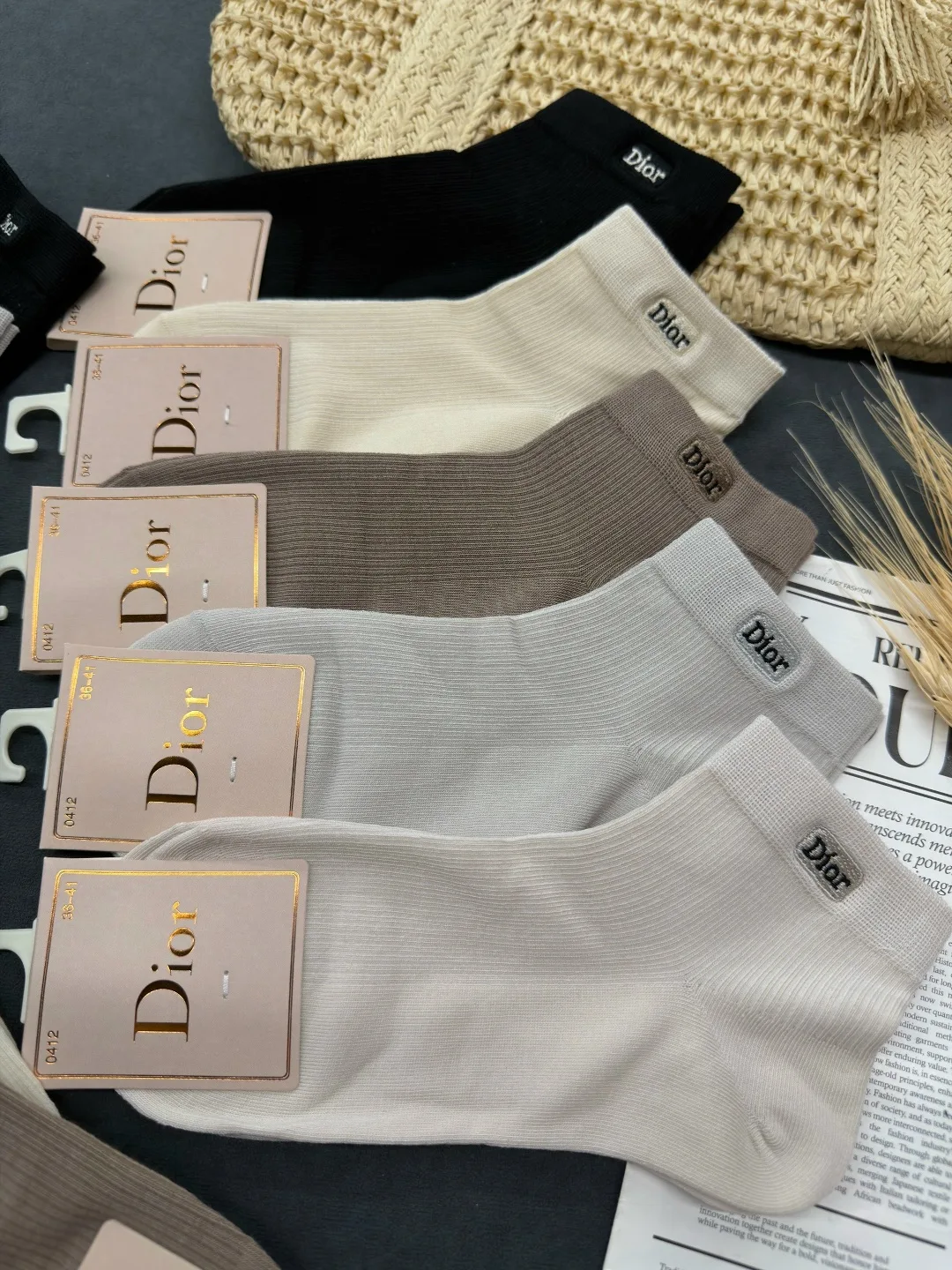 Носки женские Dior — фото 3