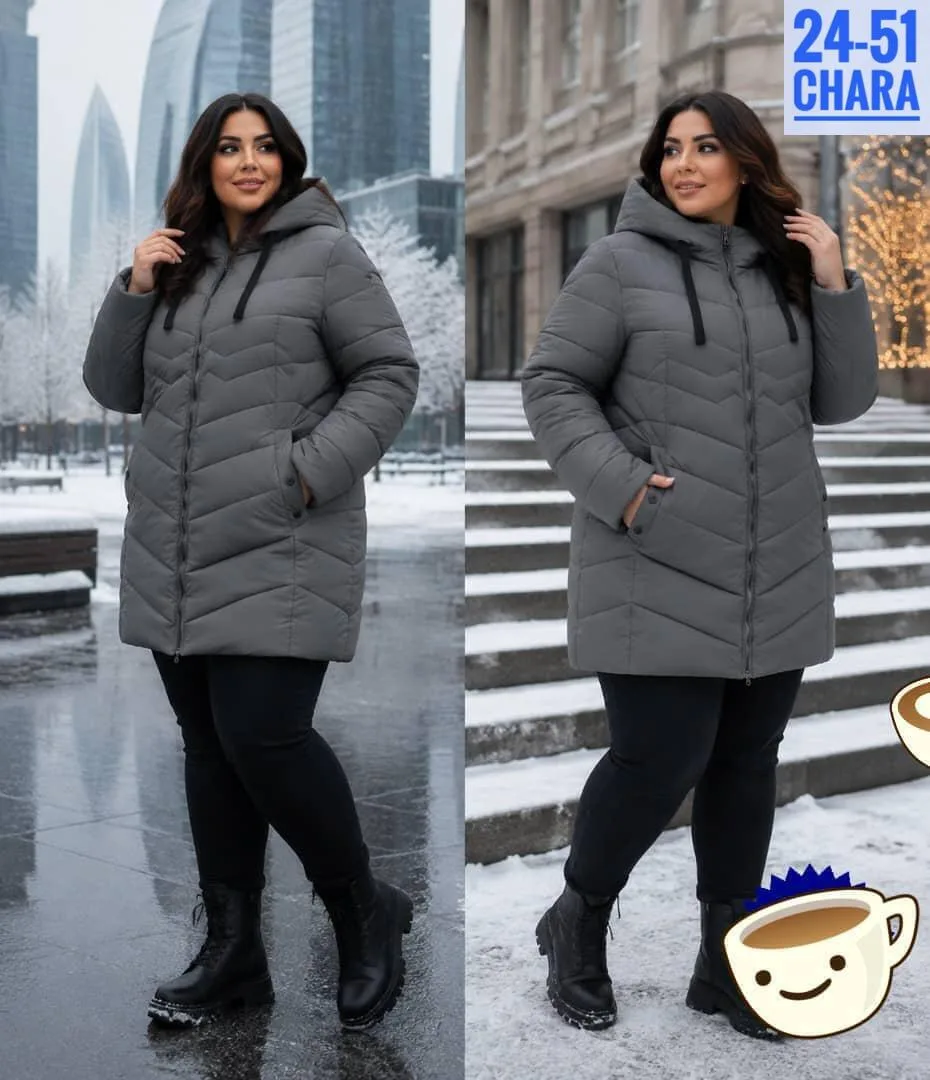 Куртка синтепон синяя — фото 4