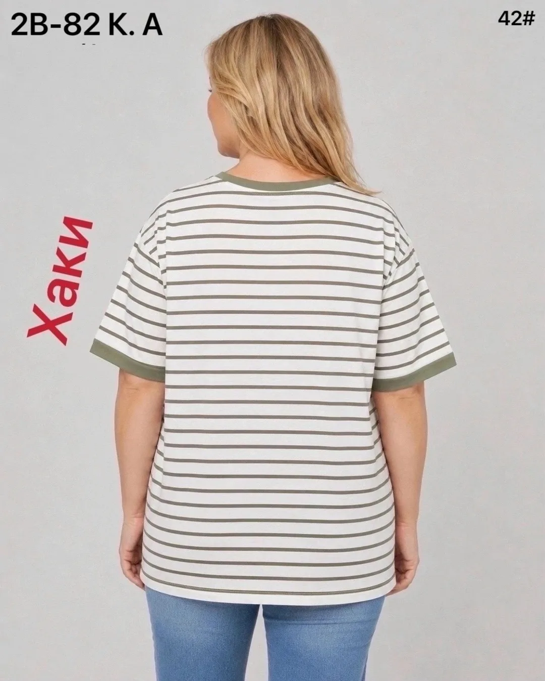 Футболка из 95 хлопка и 5 спандекса 95 COTTON, 5 SPANDEX — фото 3