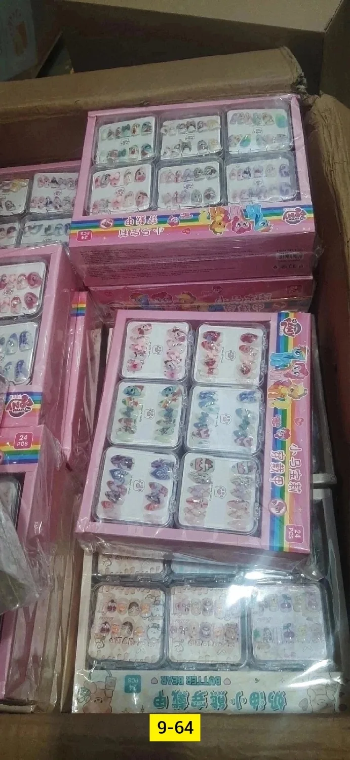 Пластиковая игрушка в стиле Kawaii с ручной росписью Фиолетовый — фото 7