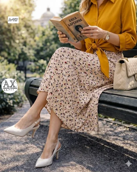 Двойка платья рубашка прадо (фабричное качество) — фото 3