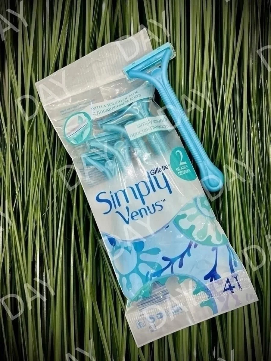 Одноразовая женская бритва с двумя лезвиями и увлажняющей полоской MoistureRich — фото 4