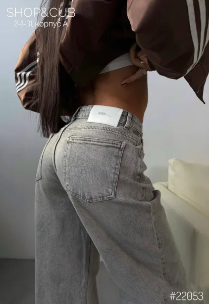 Джинсы из мягкого удобного DENIM с эластичным составом — фото 4