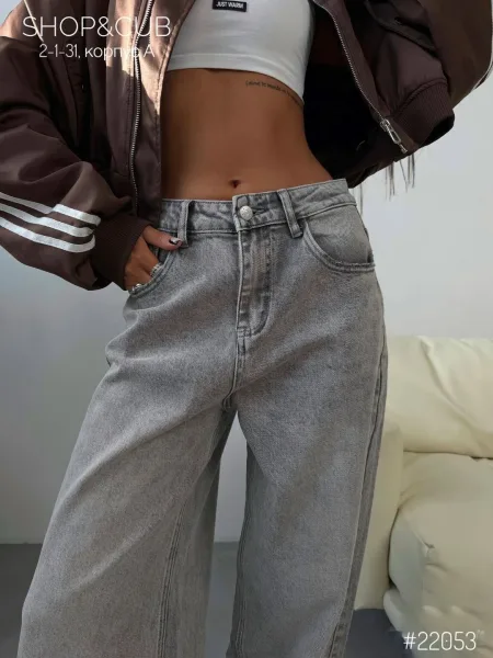 Джинсы из мягкого удобного DENIM с эластичным составом — фото 9