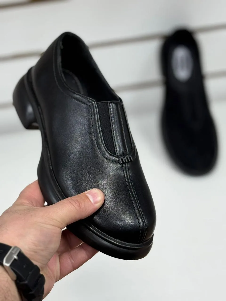 Туфли женские, кожзам — фото 1