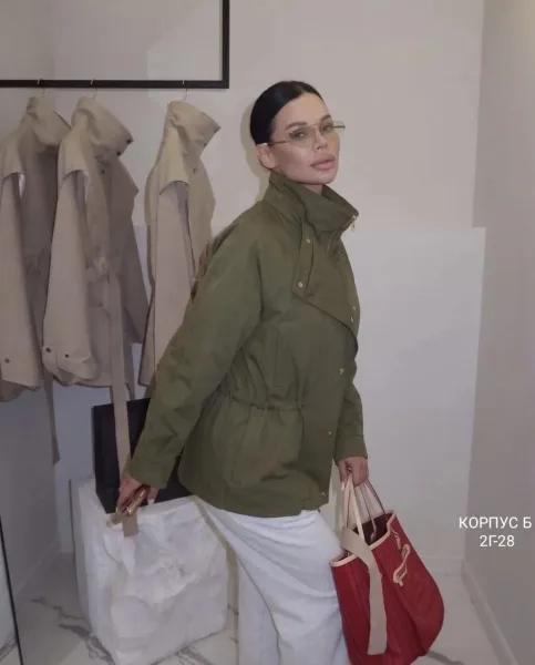 Качественные и безумно красивые тренчи с двойной защитой молния заклёпки и встроенная кулиска на талии — фото 3