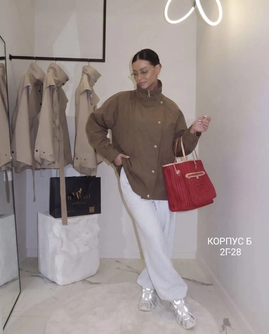 Качественные и безумно красивые тренчи с двойной защитой молния заклёпки и встроенная кулиска на талии — фото 8