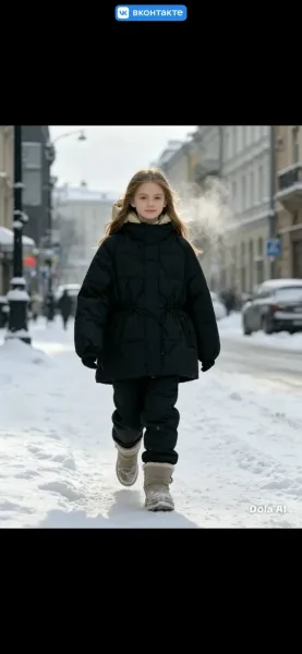 Куртка зимняя с тканью мембраны и фолить — фото 17
