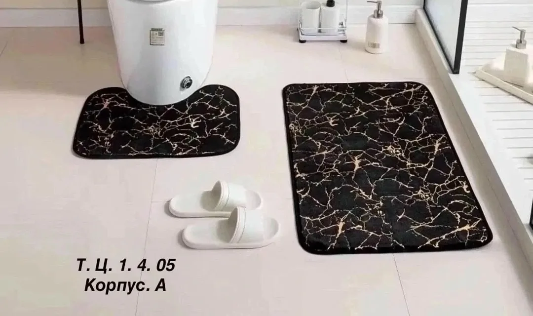 Коврик для ванной комнаты и туалета — фото 4