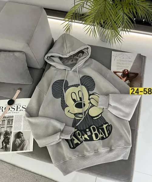 Худи Mickey Белый — фото 8