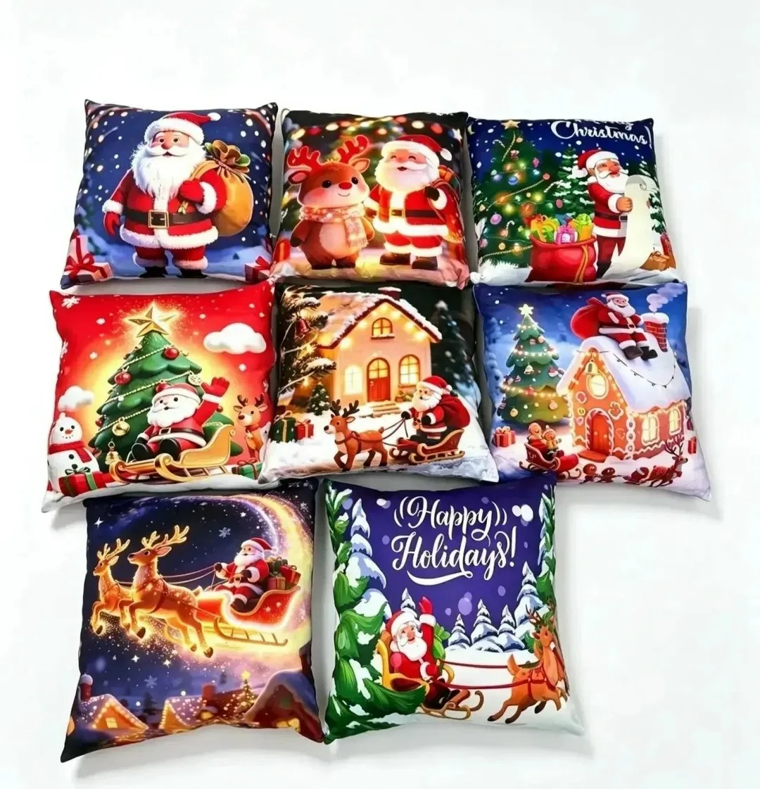 Мягкая игрушка подушка новогодний MERRY CHRISTMAS для дакимакура — фото 1