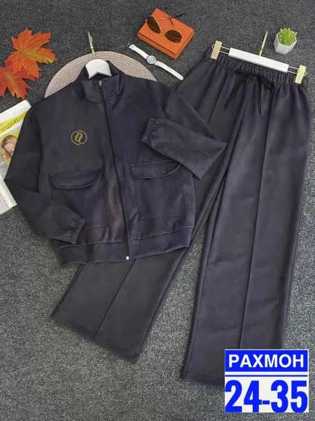 Костюм двойка из эластичной ткани спандекс — фото 4
