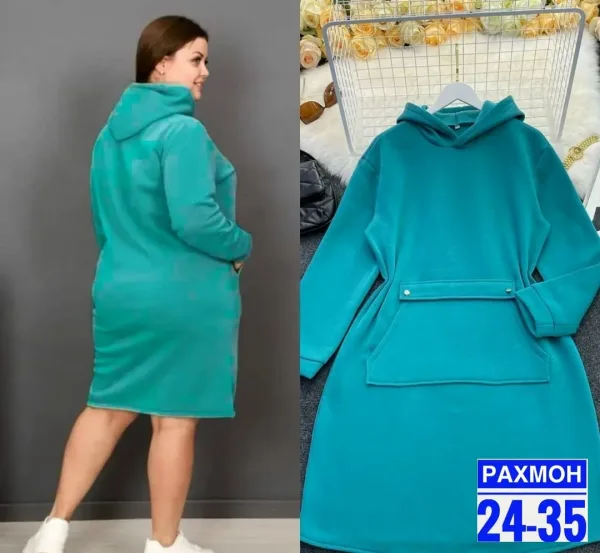 Платье из флиса — фото 1