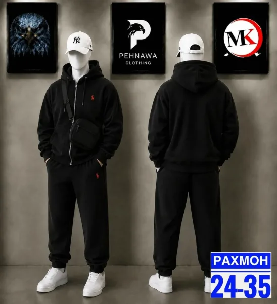 Костюм мужской из двухстороннего флиса — фото 8