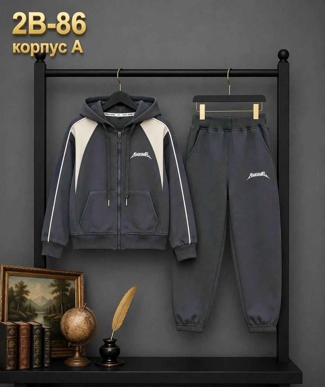 Костюм из ткани супер — фото 1