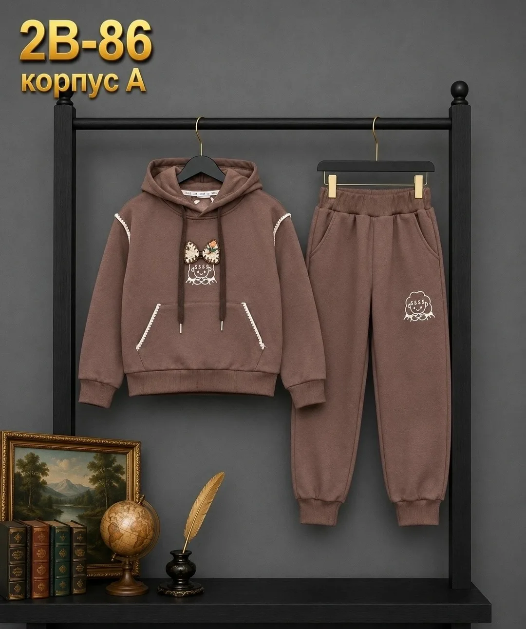 Костюм из ткани супер — фото 4