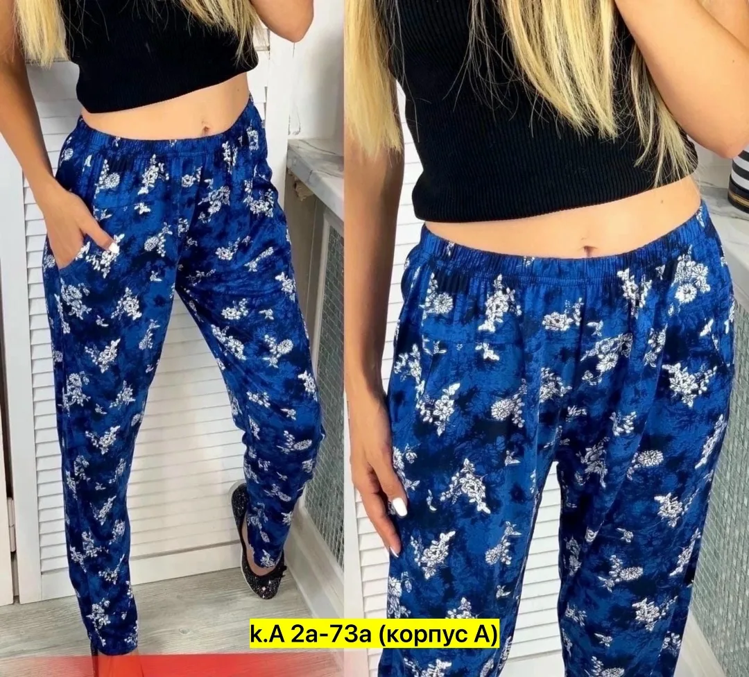 Брюки из бамбукового материала — фото 4