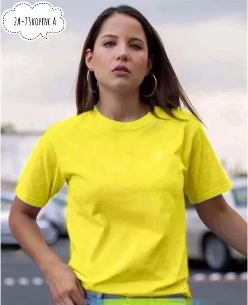 Женская футболка из 100 хлопка — фото 6