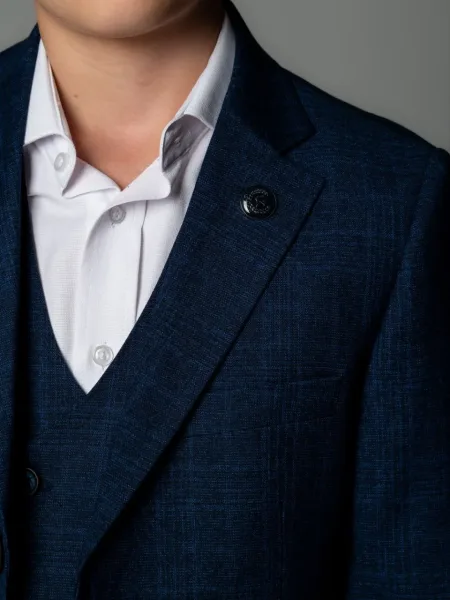 Костюм тройка из натурального хлопка — фото 1