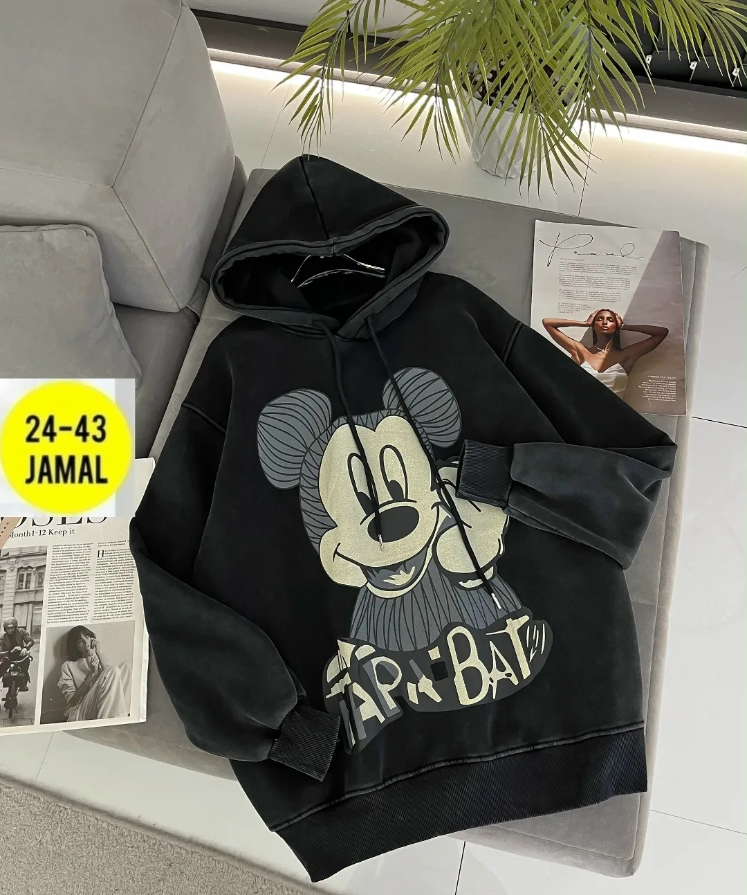 Худи Mickey Белый — фото 1