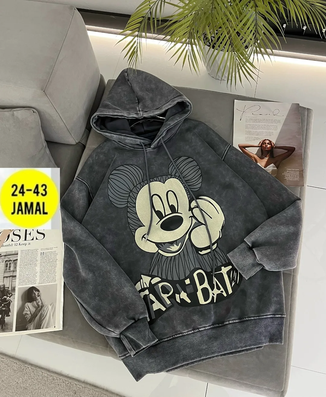 Худи Mickey Белый — фото 2