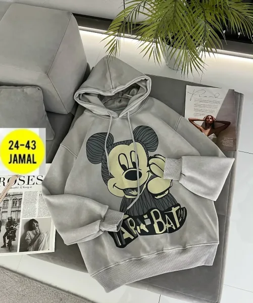 Худи Mickey Белый — фото 3