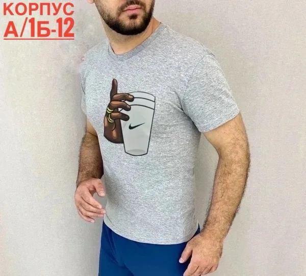 Мужская футболка из 100 хлопка — фото 8
