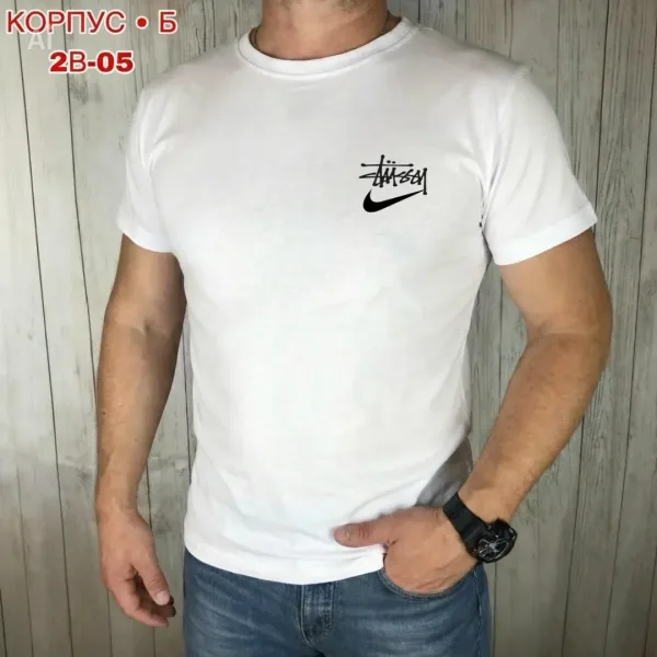 Мужская футболка из натурального хлопка — фото 7