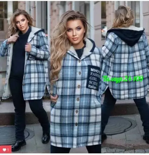 Костюм тройка тёплый из трёхнитки с кашемиром и мехом — фото 3
