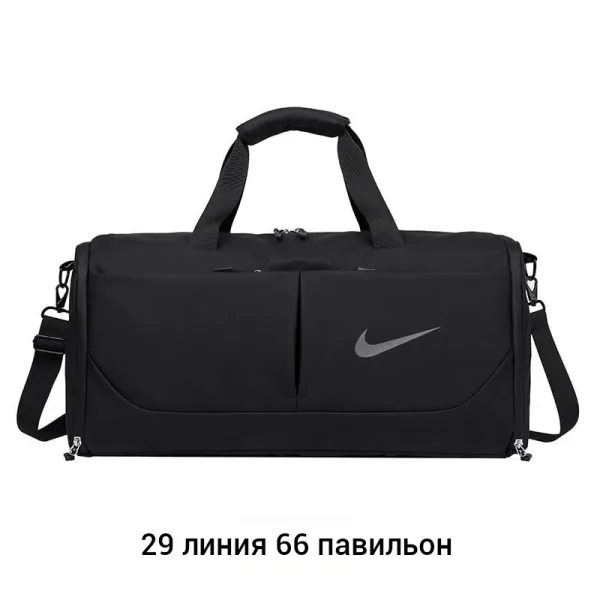 Дорожная сумка через плечо из прочного материала Оксфорд — фото 4