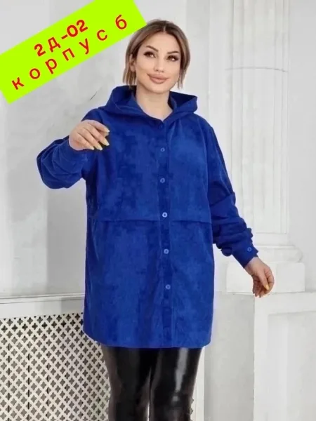 Рубашка вельвет — фото 3