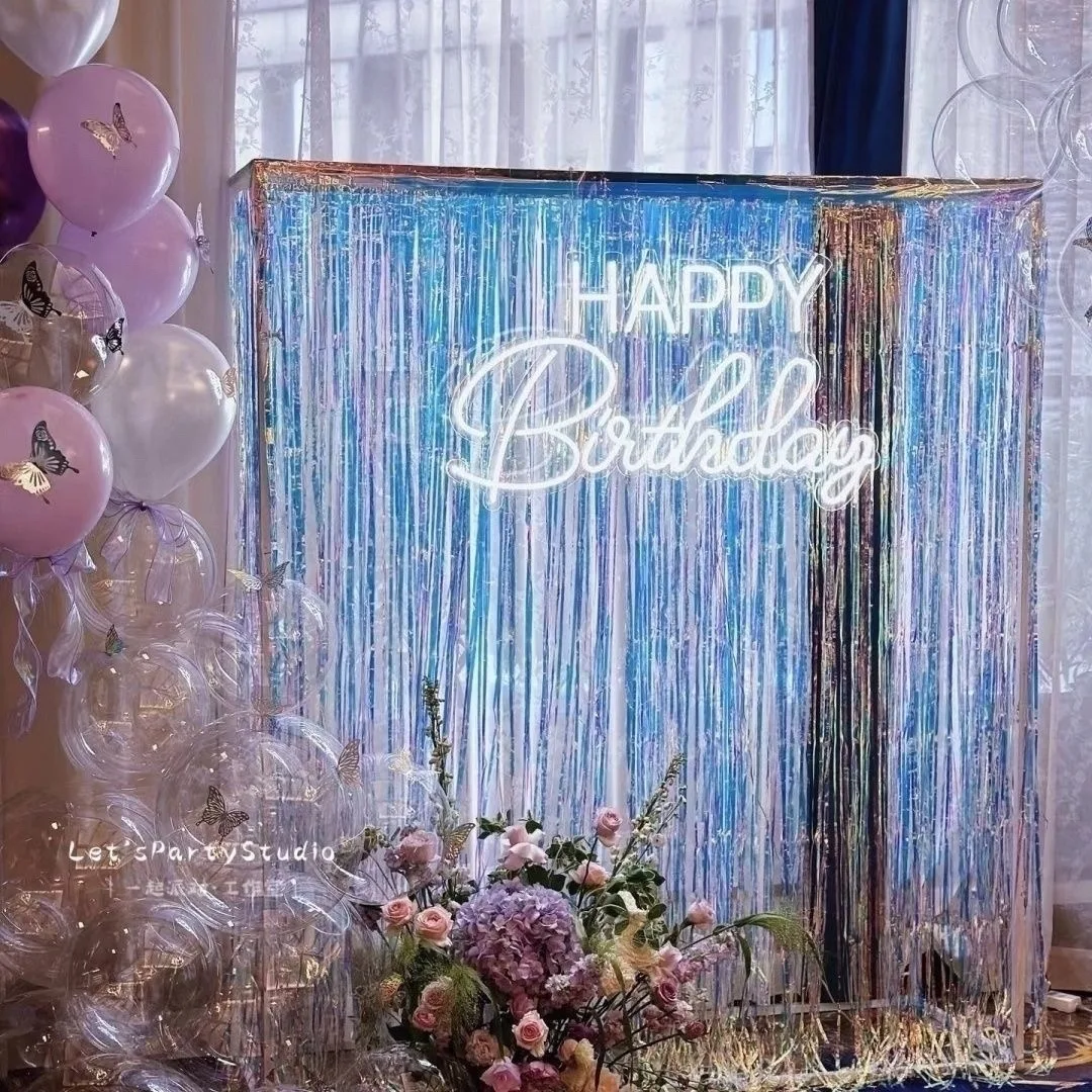 Новогодние дождь — фото 1