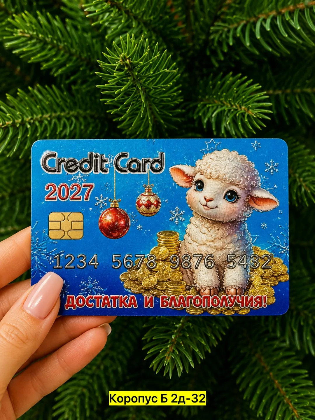 ЖУ Нас Всe для Нового Года Гирлянда Елки — фото 2