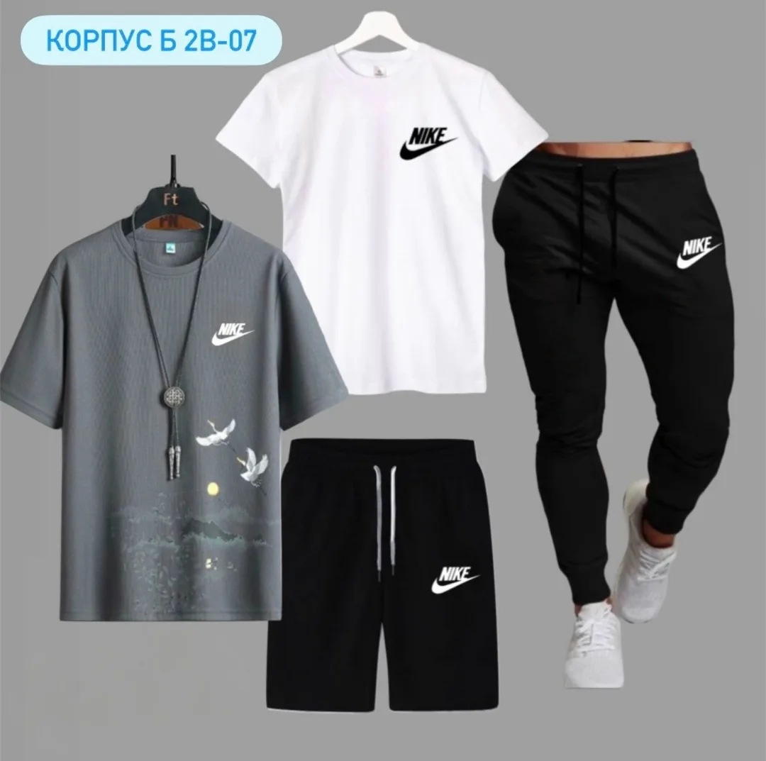Костюм из натурального хлопка — фото 12
