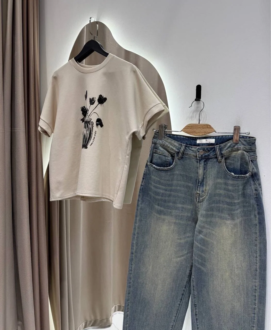 Футболка бежевая L-48, XL-50, 2XL-52, 3XL-54 — фото 7