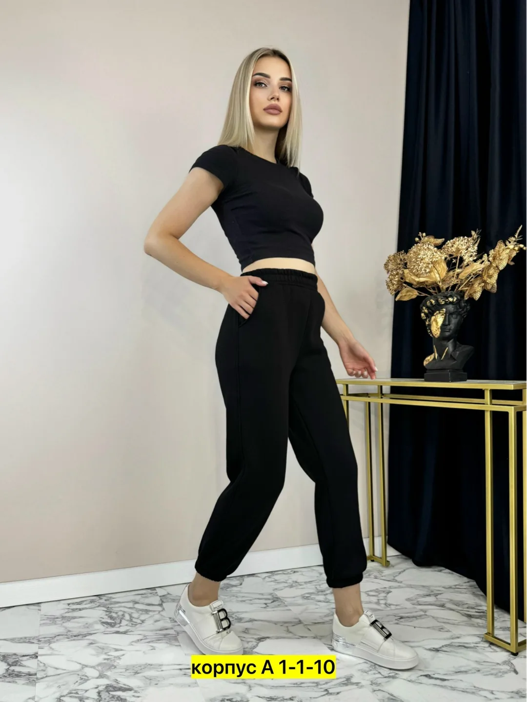 Спортивные штаны из хлопка, подходят — фото 1
