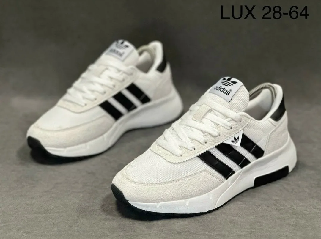 Кроссовки Adidas мужские натуральная замша — фото 3