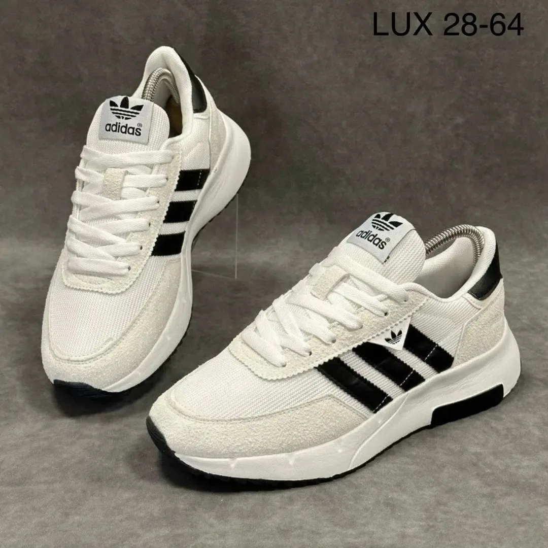 Кроссовки Adidas мужские натуральная замша — фото 5