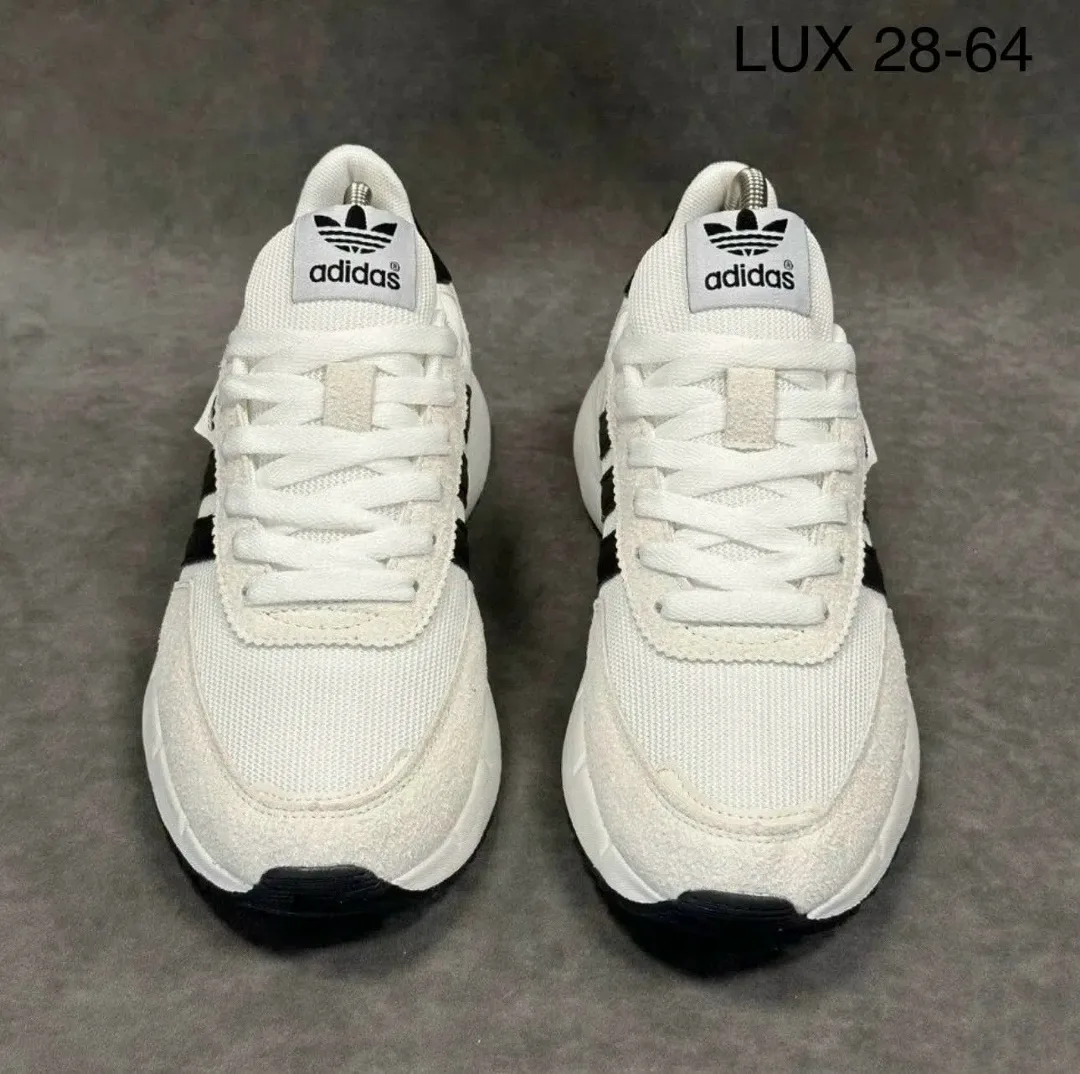 Кроссовки Adidas мужские натуральная замша — фото 8