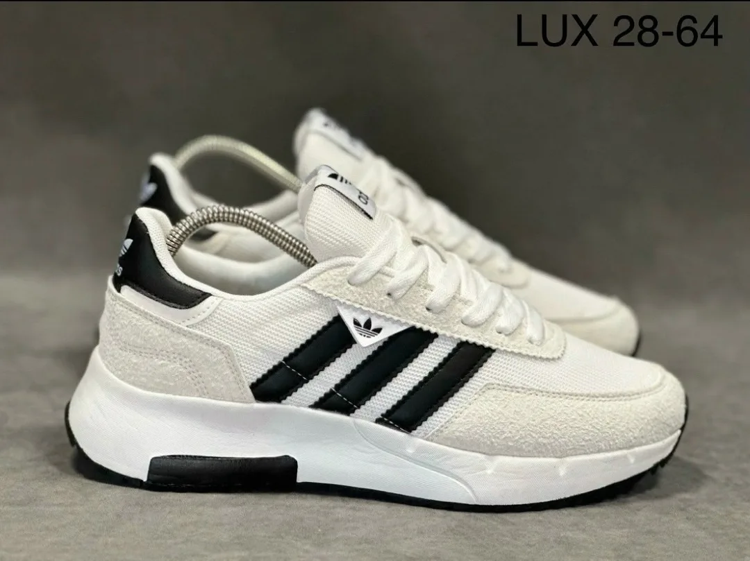 Кроссовки Adidas мужские натуральная замша — фото 9