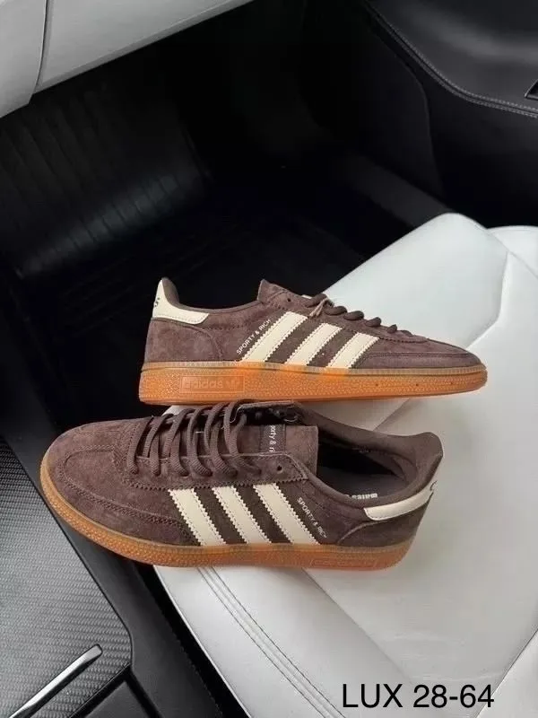Кеды Adidas Samba из натуральной кожи — фото 1