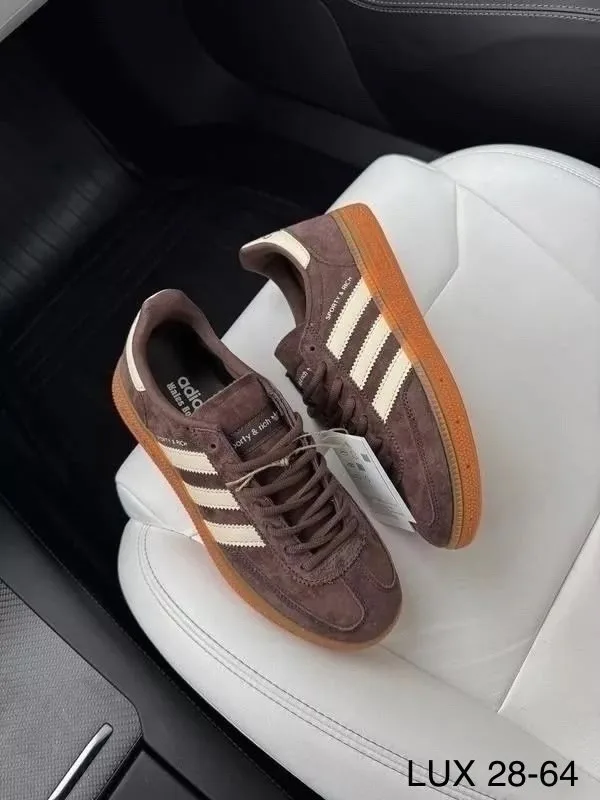Кеды Adidas Samba из натуральной кожи — фото 4