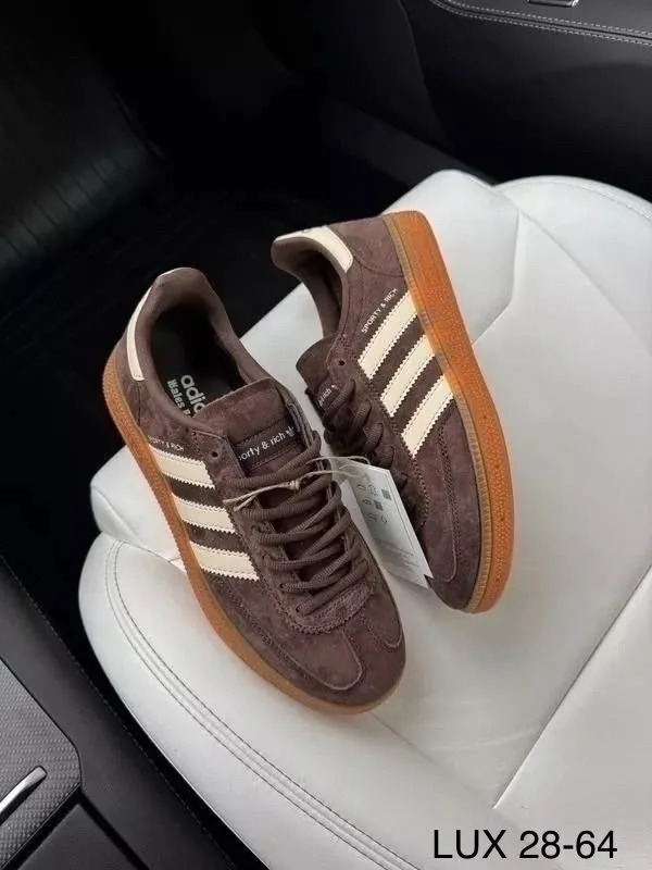 Кеды Adidas Samba из натуральной кожи — фото 5